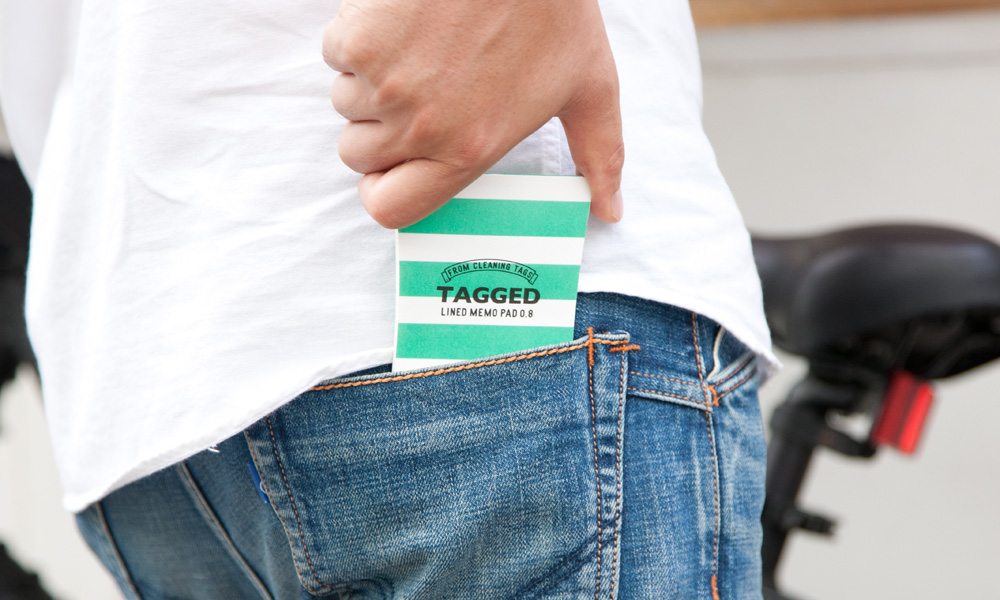 TAGGED MEMO PAD