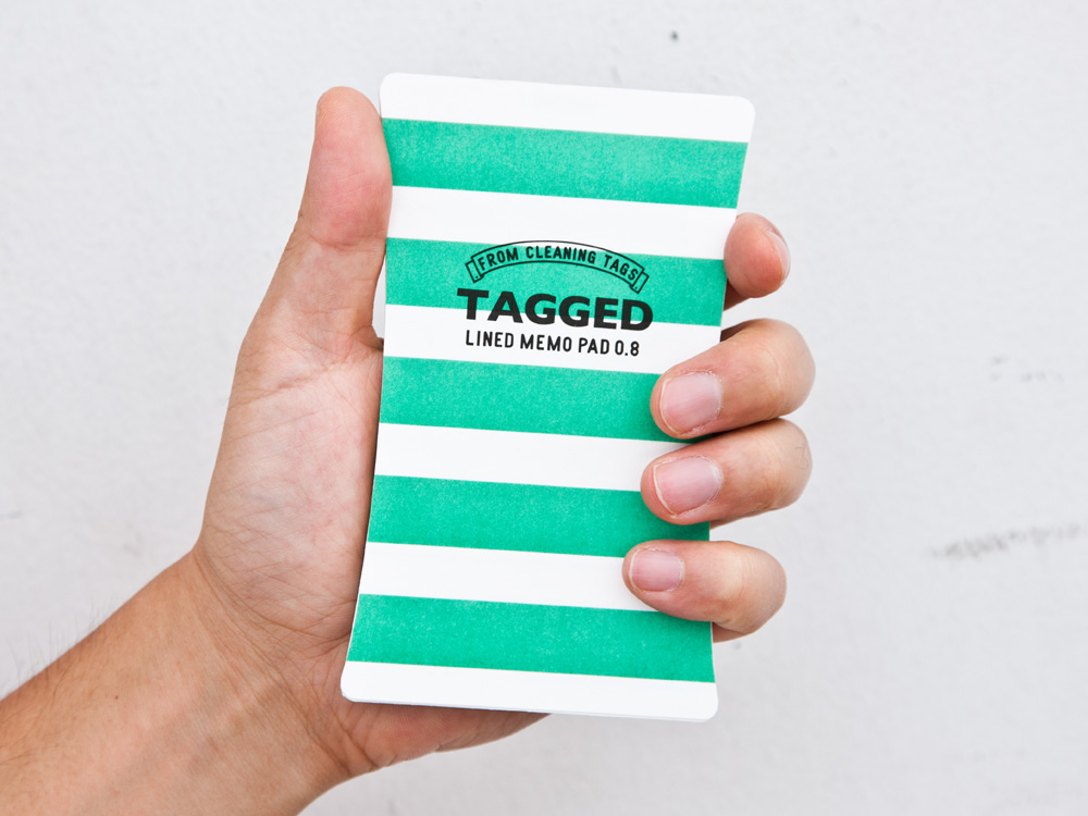 TAGGED MEMO PAD